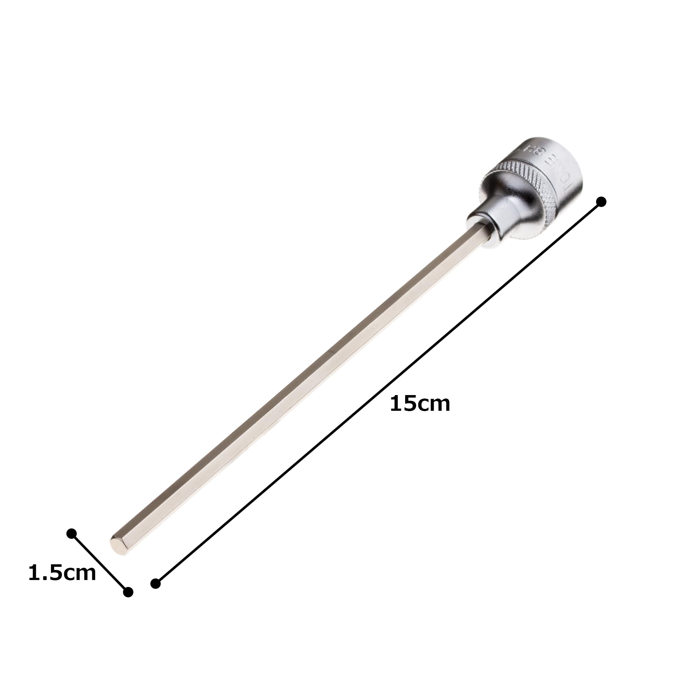 토네 3H-04L150 4mm 초롱 육각 롱소켓 이미지 5