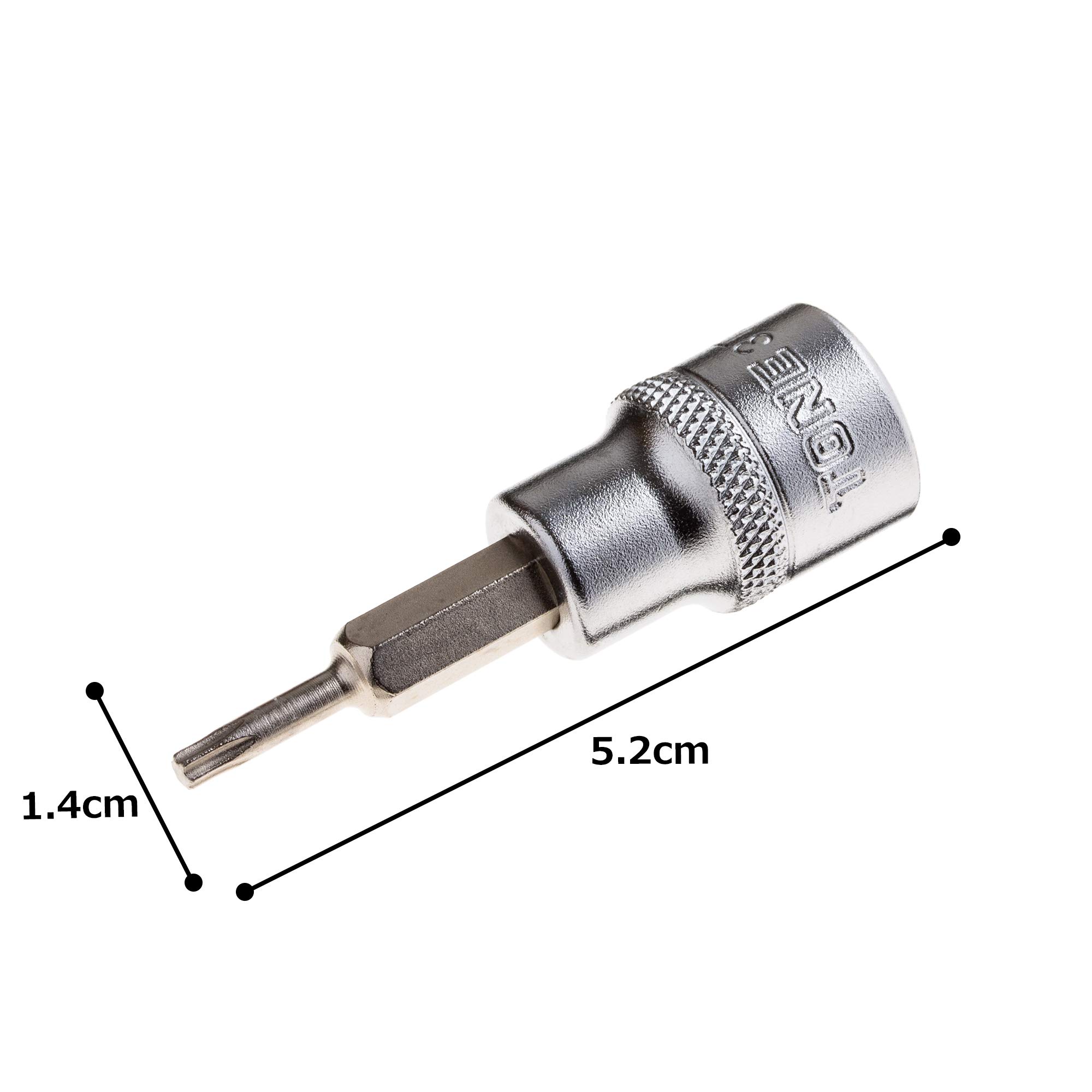 토네 3TX-T10 9.5mm 별렌치 소켓 강력형 이미지 3