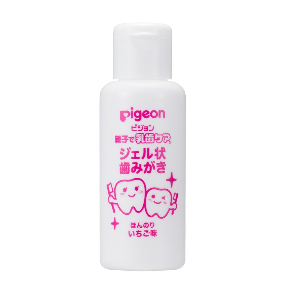 피죤 유아용 젤 치약 딸기맛 40ml 6개월부터 딸기 2개