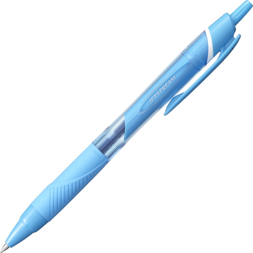 미쓰비시 연필 제트스트림 라이트블루 SXN150C05.8 0.5mm 유성볼펜 10개입