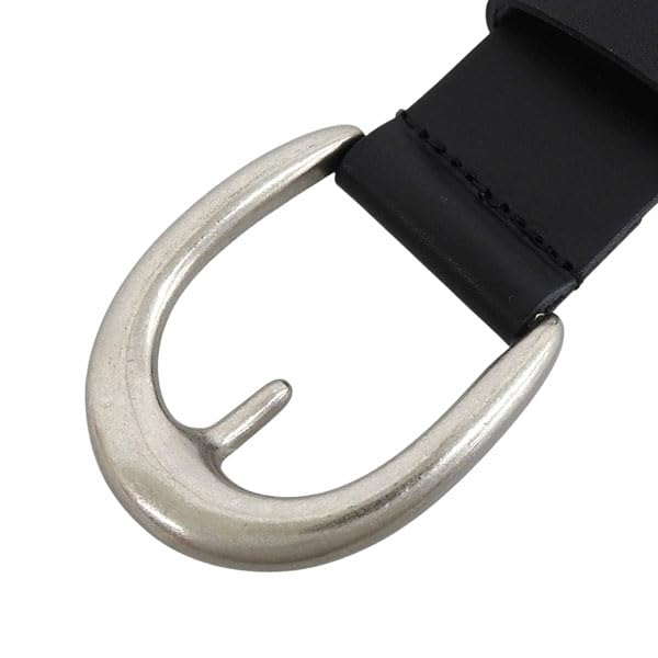 몽벨 2109109 슬립인 가죽 벨트 블랙 32 블랙(BK) 이미지 4