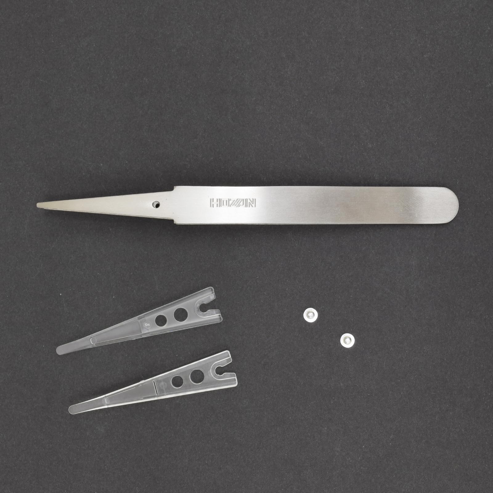 호잔 투명 팁 핀셋 R형 P-643-A 124mm 정밀 작업용 핀셋 단품 이미지 4