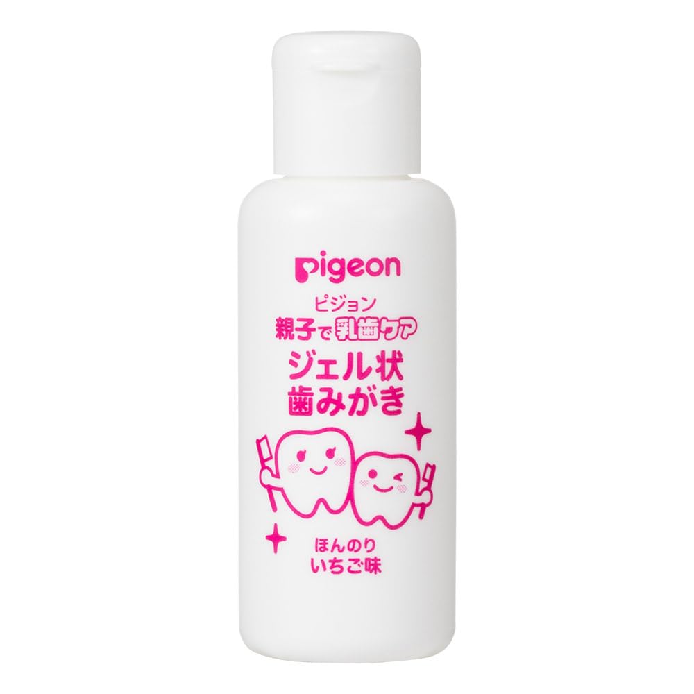 피죤 유아용 젤 치약 딸기맛 40ml 6개월부터 1개 이미지 3