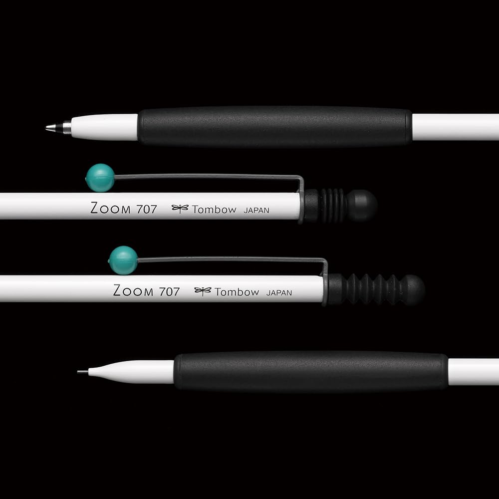 톰보 ZOOM 707 화이트그린 BC-ZS04AZ 0.7mm 유성볼펜 선물케이스 이미지 4
