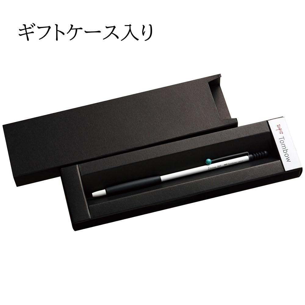톰보 ZOOM 707 화이트그린 BC-ZS04AZ 0.7mm 유성볼펜 선물케이스 이미지 3