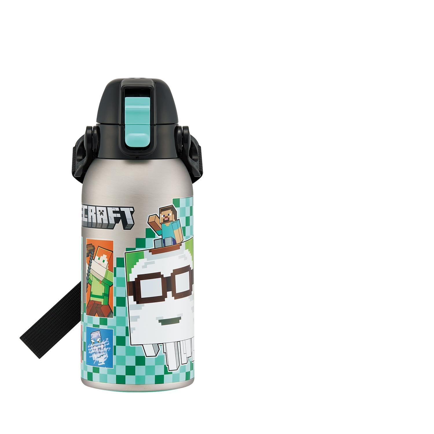 스케이터 마인크래프트 600ml 어린이용 직음 스테인리스 보냉 물병