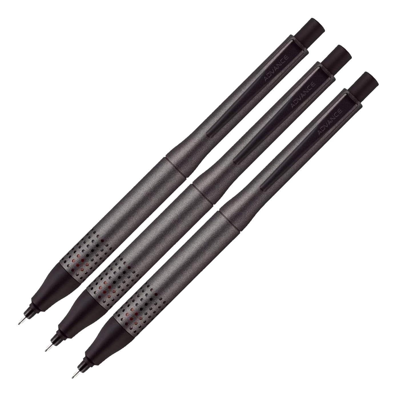 미쓰비시 연필 쿠루토가 어드밴스 업그레이드 건메탈 M510301P.43 샤프 0.5mm