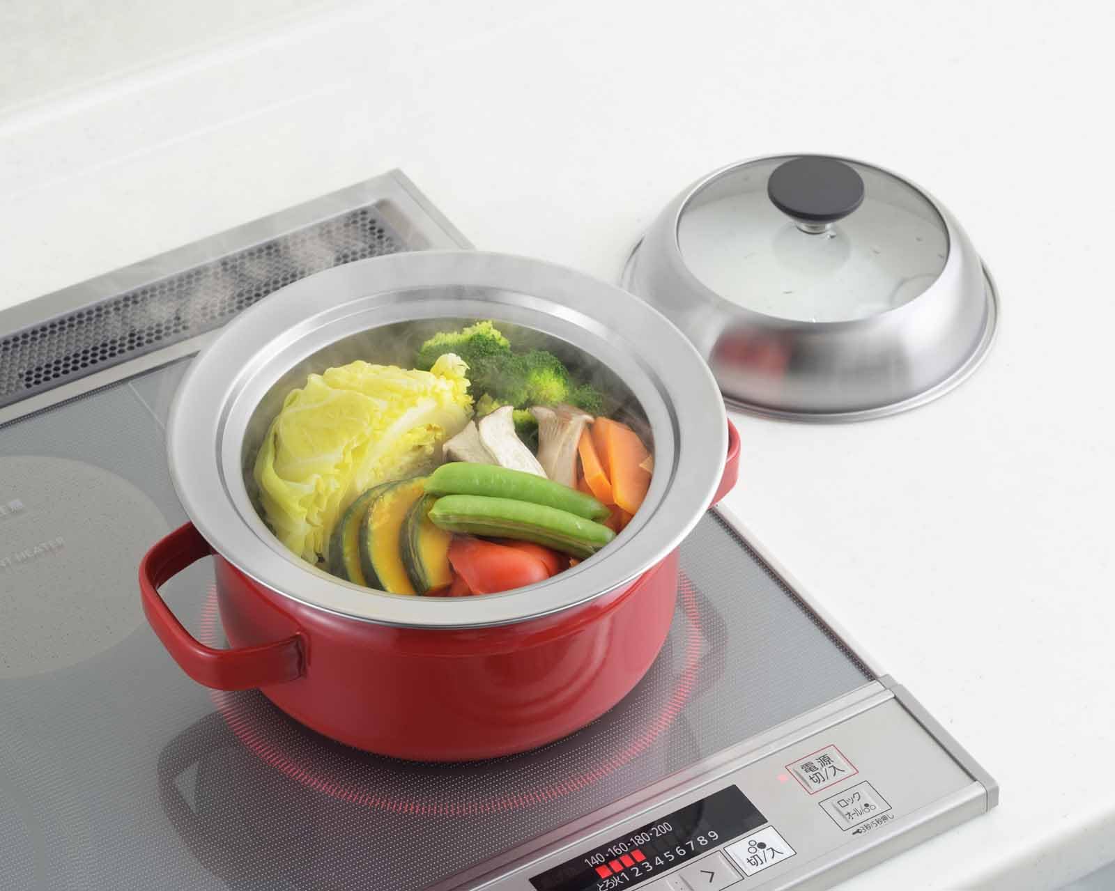 요시카와 유리뚜껑 냄비용 찜판 YJ3625 18-20cm 냄비용 18~20cm 유리 뚜껑 이미지 6