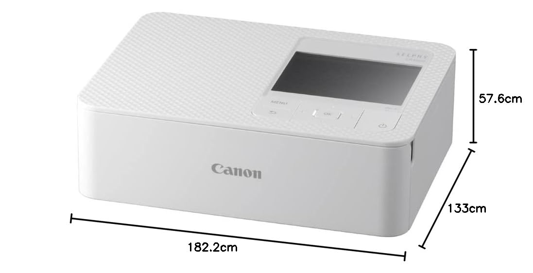 캐논 셀피 화이트 CP1500 휴대용 포토프린터 본체 CP1500 WH 이미지 3