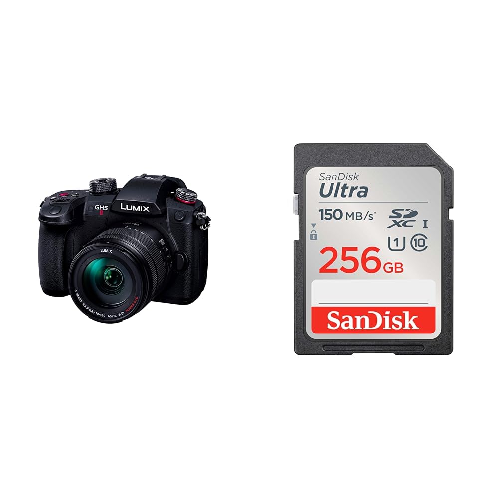 파나소닉 루믹스 GH5M2H 블랙 256GB 미러리스 카메라 고배율줌렌즈킷