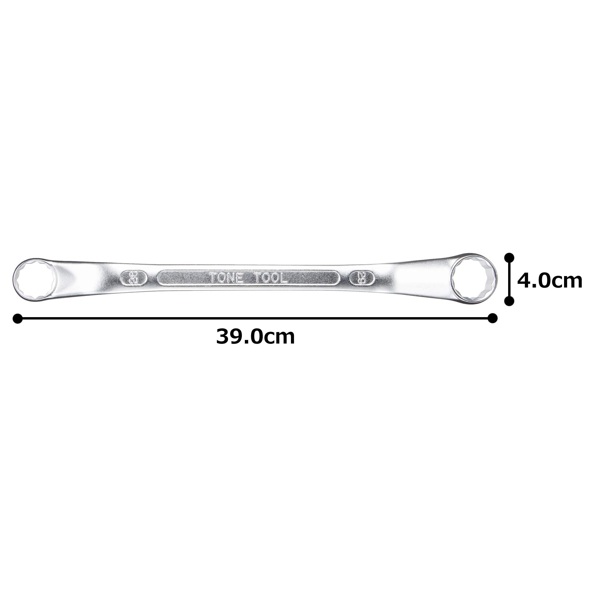 토네 HPM45-2629 26x29mm 45도 롱 옵셋렌치 이미지 6