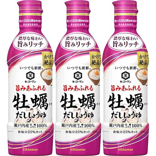 기꼬만 언제나신선 굴소스 간장 450ml 3개입