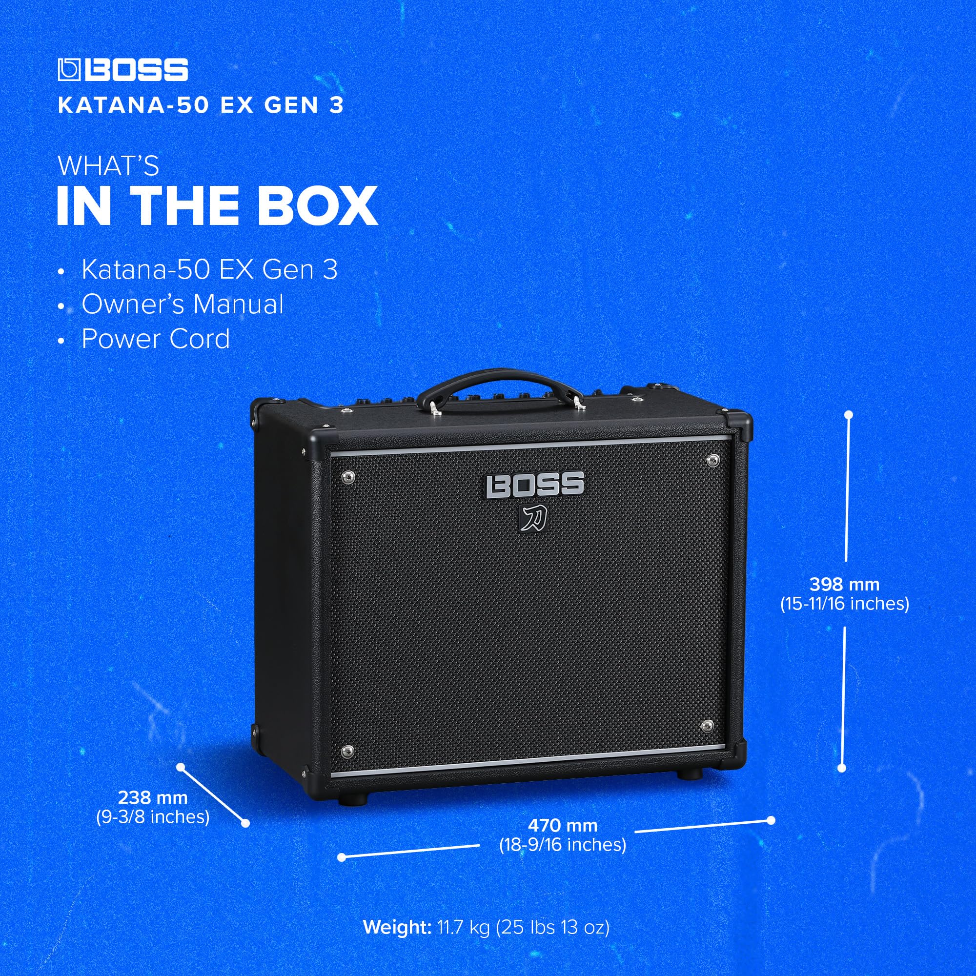 보스 카타나 GEN 3 KATANA-50 EX 50W 콤보 기타 앰프 12인치 스피커 이미지 6
