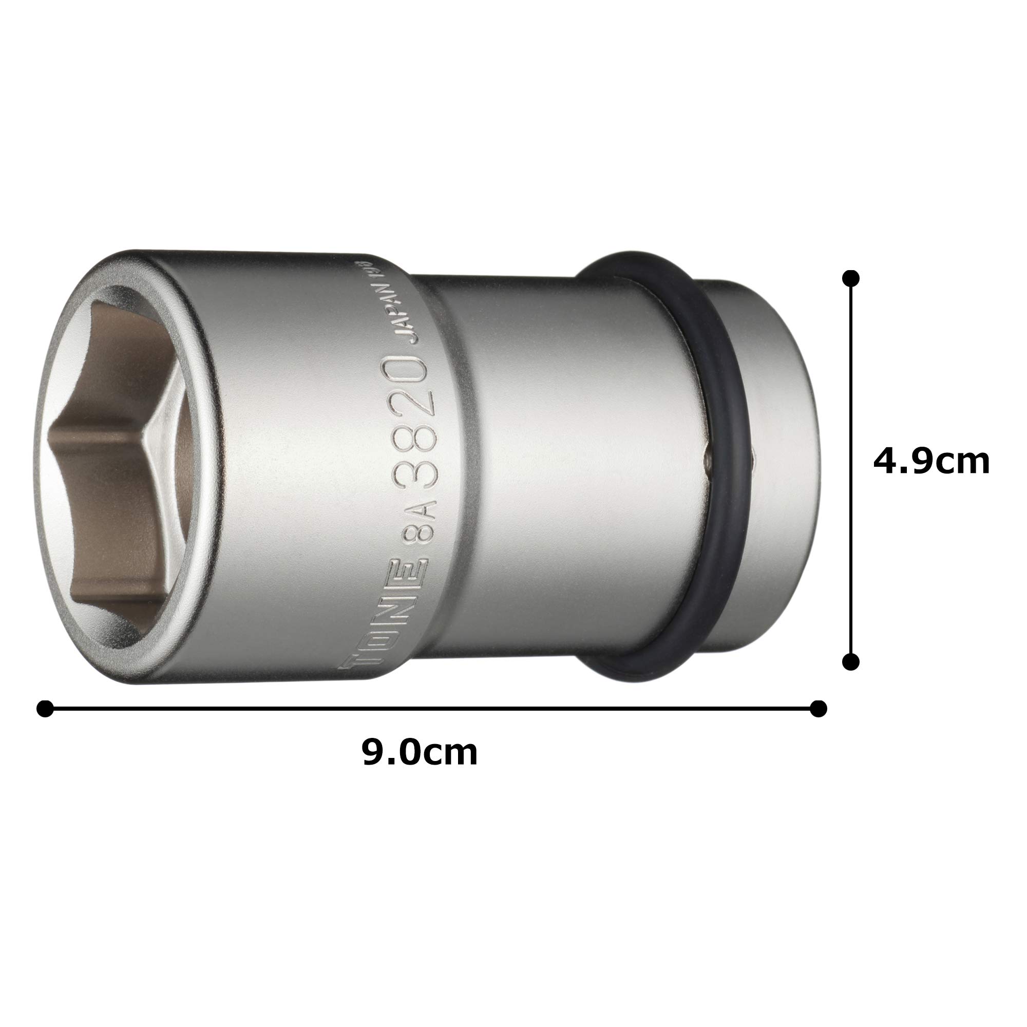 토네 8A-3820 25.4mm 38x20mm 휠너트 콤비소켓 이미지 5