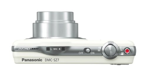 [중고] 파나소닉 루믹스 SZ7 화이트 DMC-SZ7-W 디지털카메라 광학10배줌 이미지 4