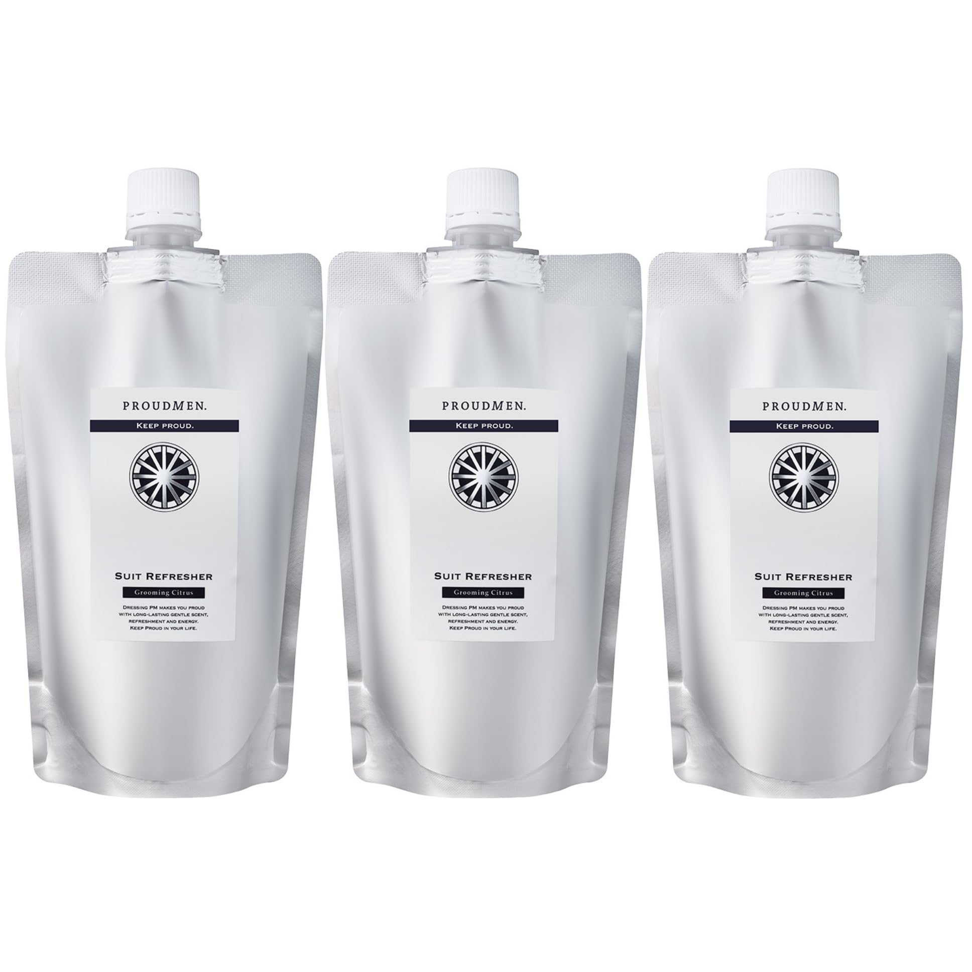 프라우드맨 수트 리프레셔 그루밍 시트러스 리필 300ml 3개입 300ml