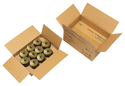 하이코키 VS3290NU C 90mm 3.2mm 150개 20롤 와이어 연결못 황색 스크류 이미지 2