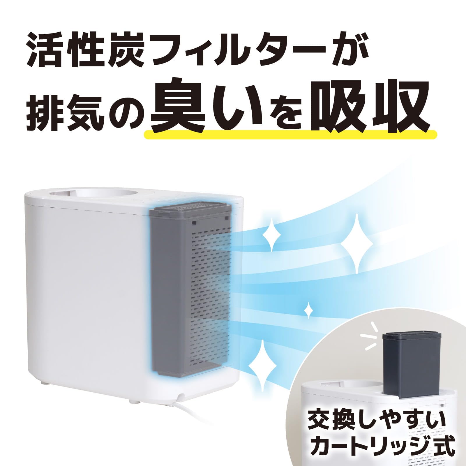 산코 THANKO 3L 가정용 음식물 처리기 NMGS25HWH 건조 분쇄 이미지 6