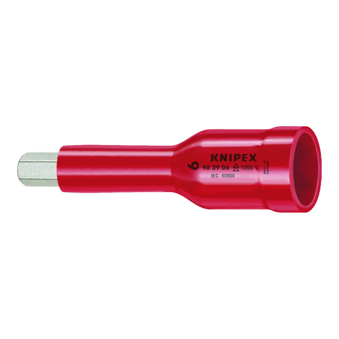 크니펙스 9839-05 3/8인치 절연 육각 소켓 1000V 5mm