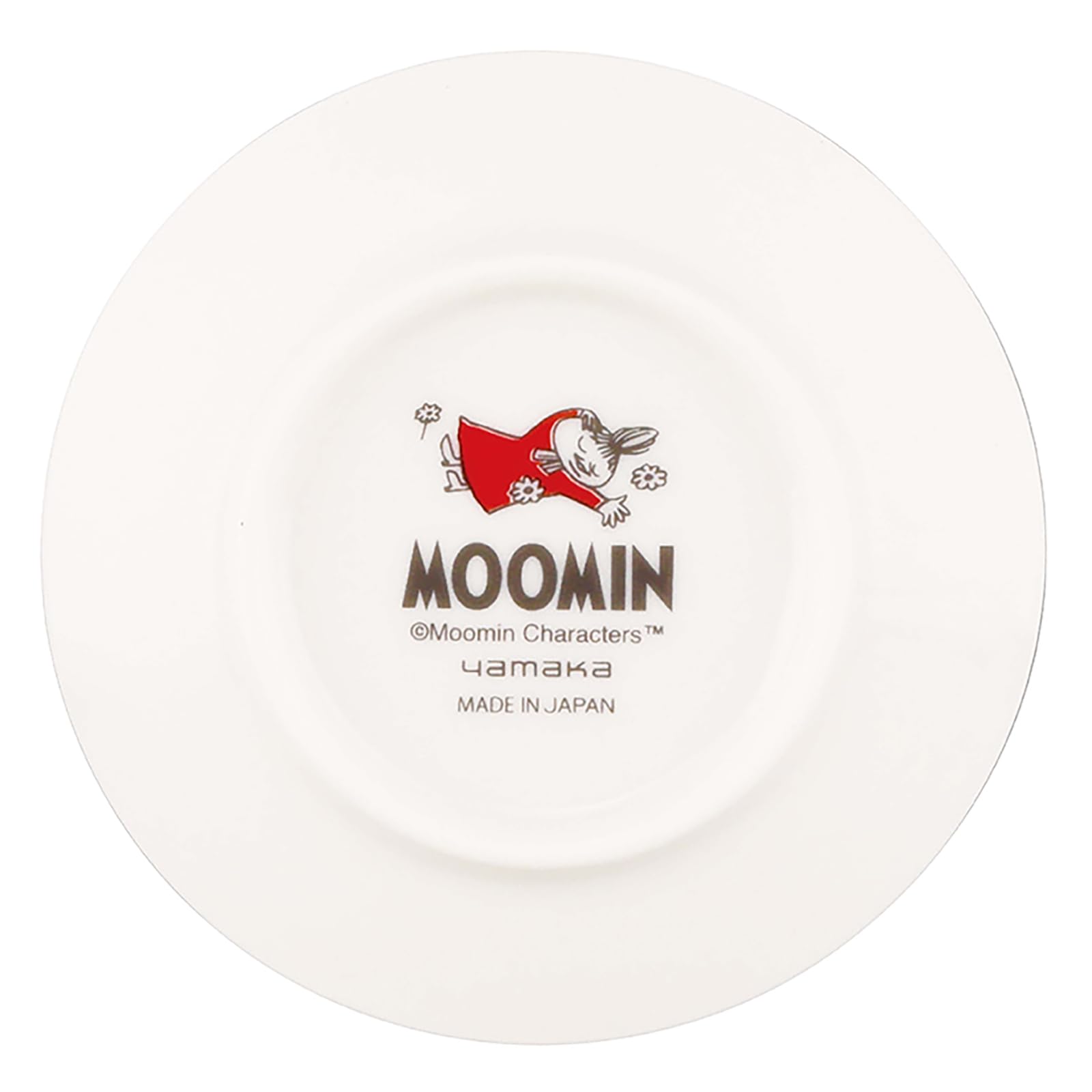 야마카 무민 아레코레 와라우 MM14005-333 9cm 도자기 소접시 이미지 3