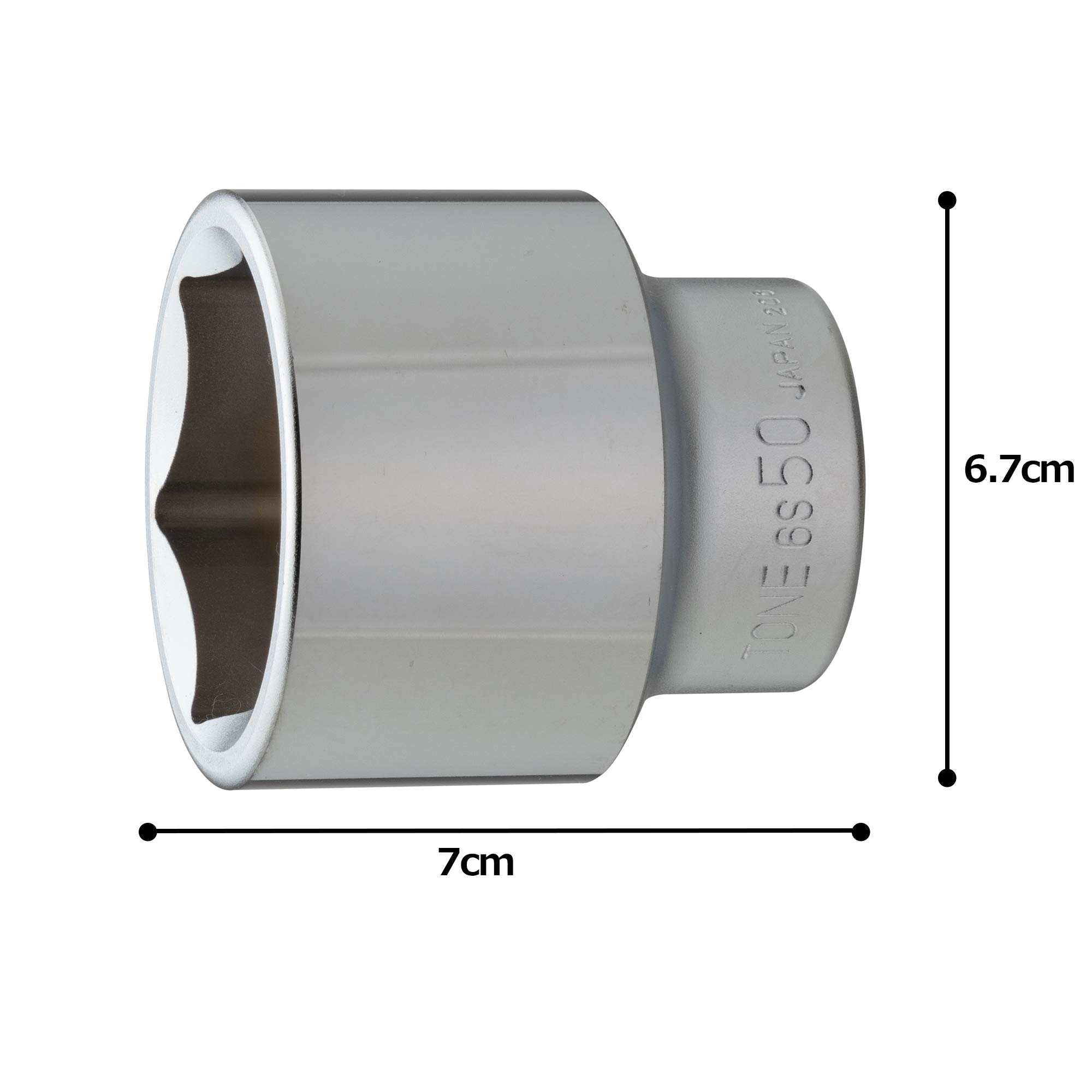 토네 6S-50 6각 소켓 19.0mm 50mm 이미지 5