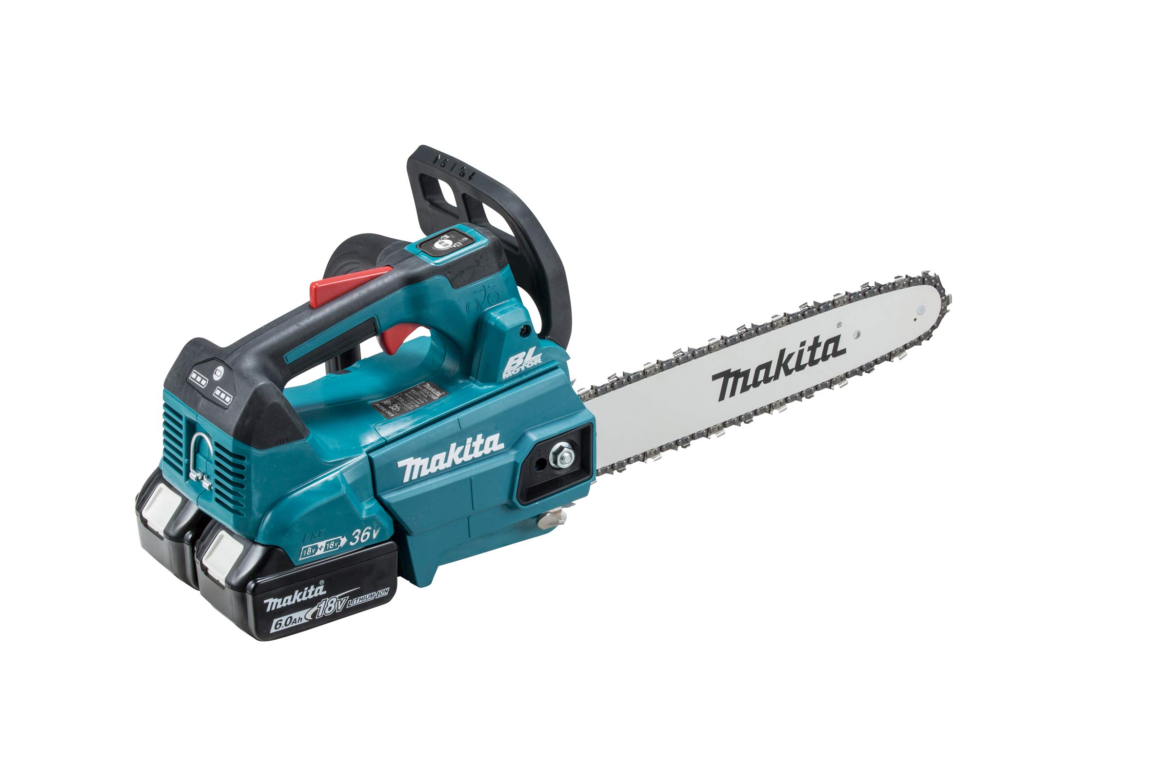 마키타 MUC306DGF 블루 36V 300mm 충전식 체인톱 배터리 충전기 포함