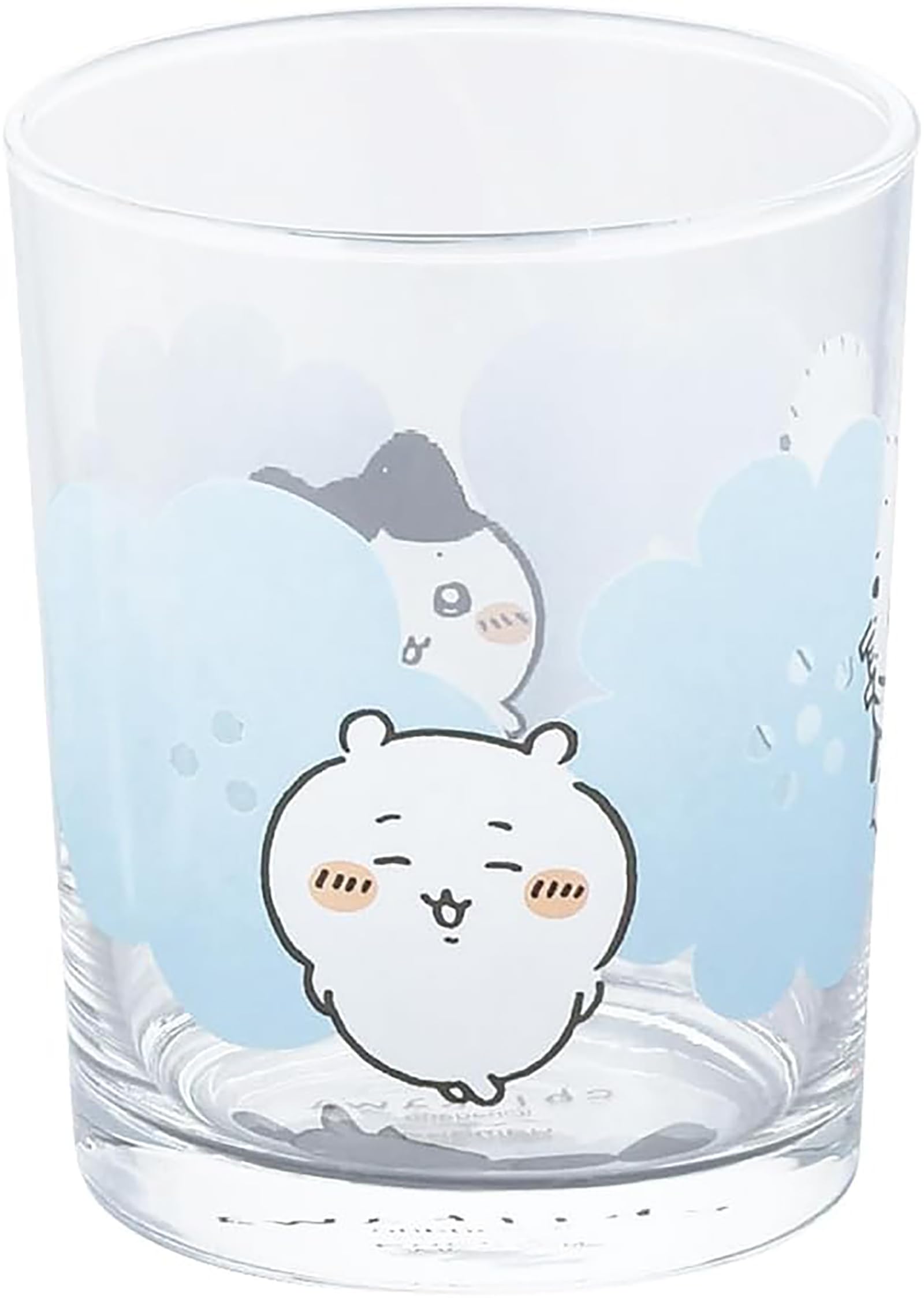 야마카 해피블라썸 치이카와 하치와레 랏코 CKW33-813 220ml 유리컵 이미지 2