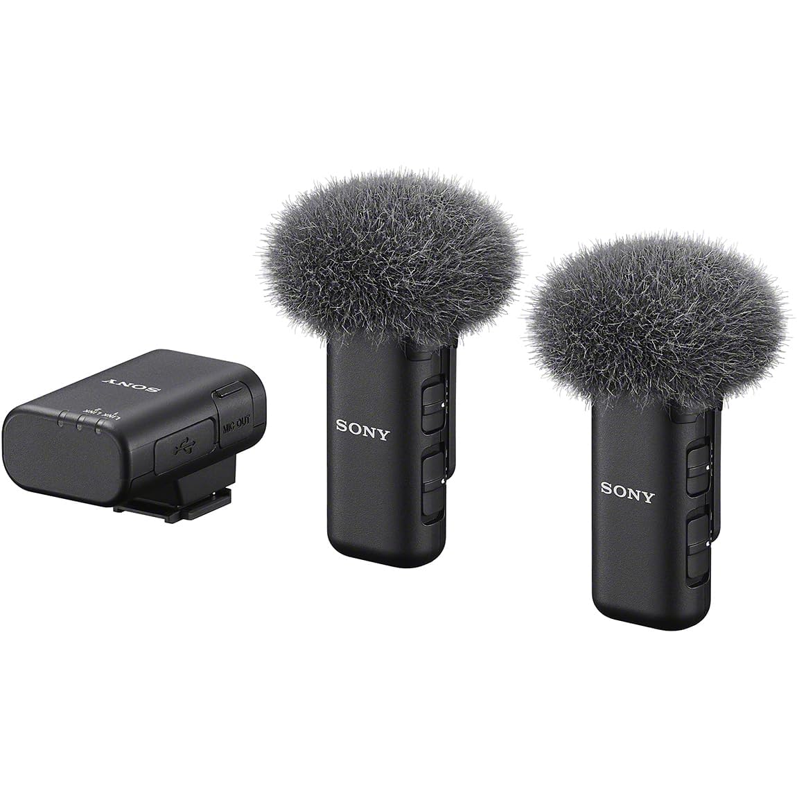소니 ECM-W3 무선 마이크 2채널 카메라용 브이로그 송수신기 세트 이미지 14
