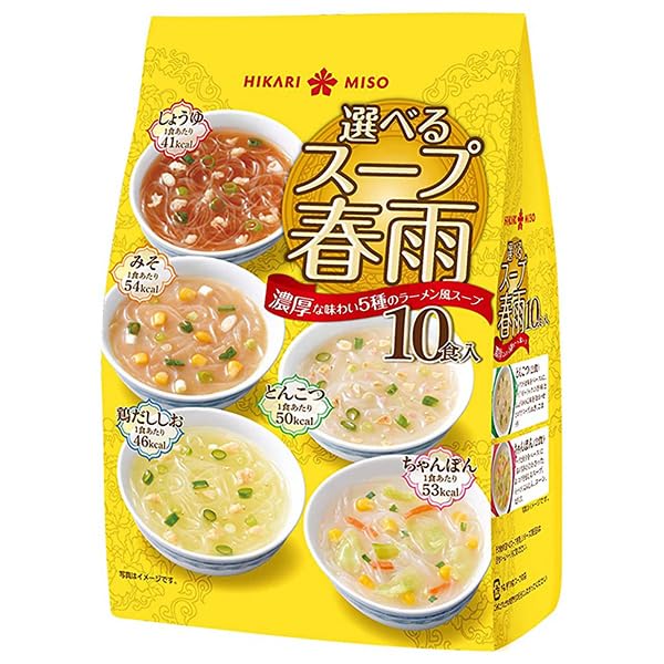 히카리미소 하루사메 수프 라멘풍 10식 8봉 2박스