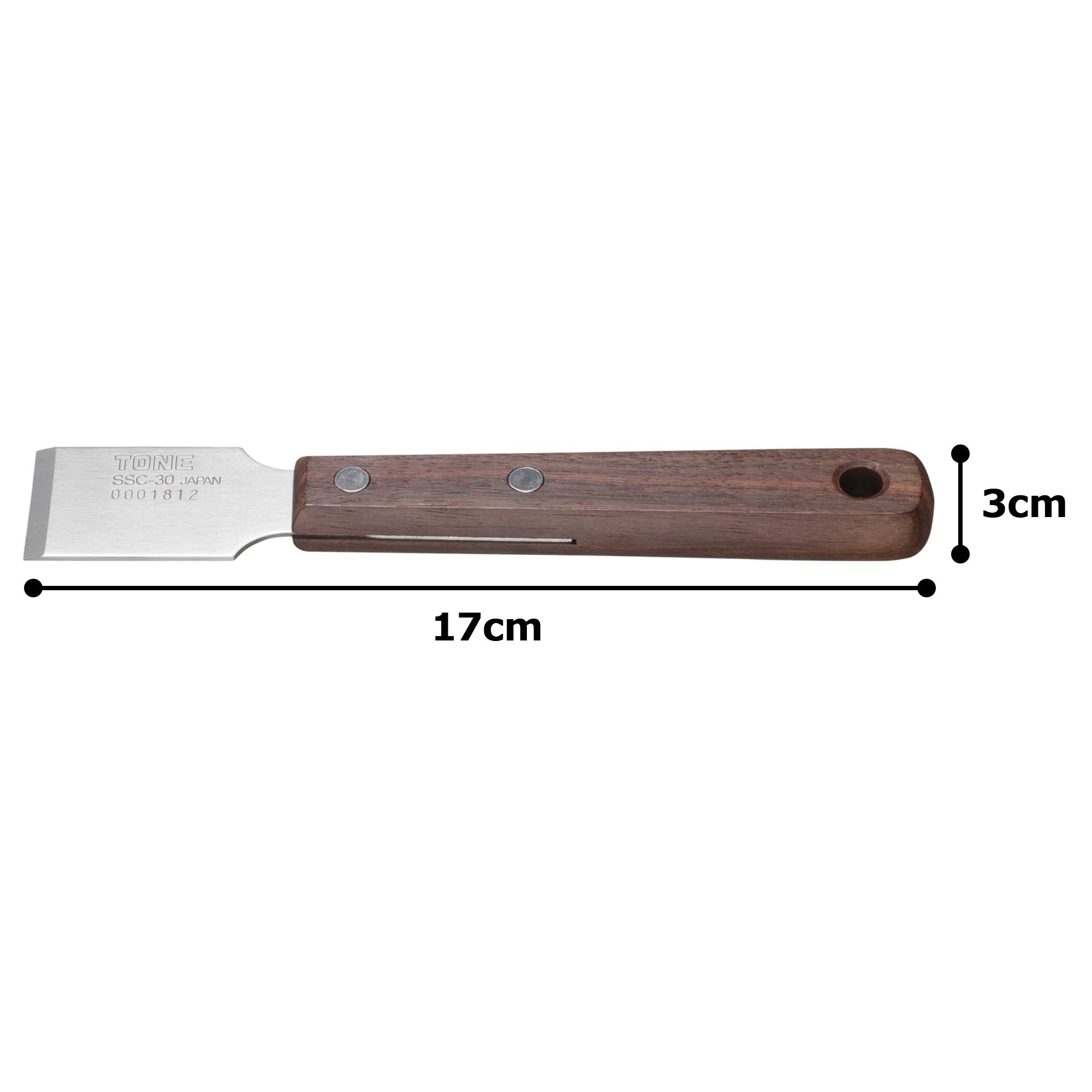 토네 스테인리스 스크레이퍼 HPSSC-30 30mm 이미지 2