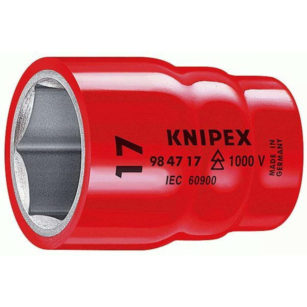 크니펙스 9847-18 1/2인치 절연 소켓 1000V 18mm