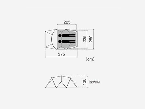스노우피크 랜드네스트 SDE-259 S 돔 텐트 이미지 7