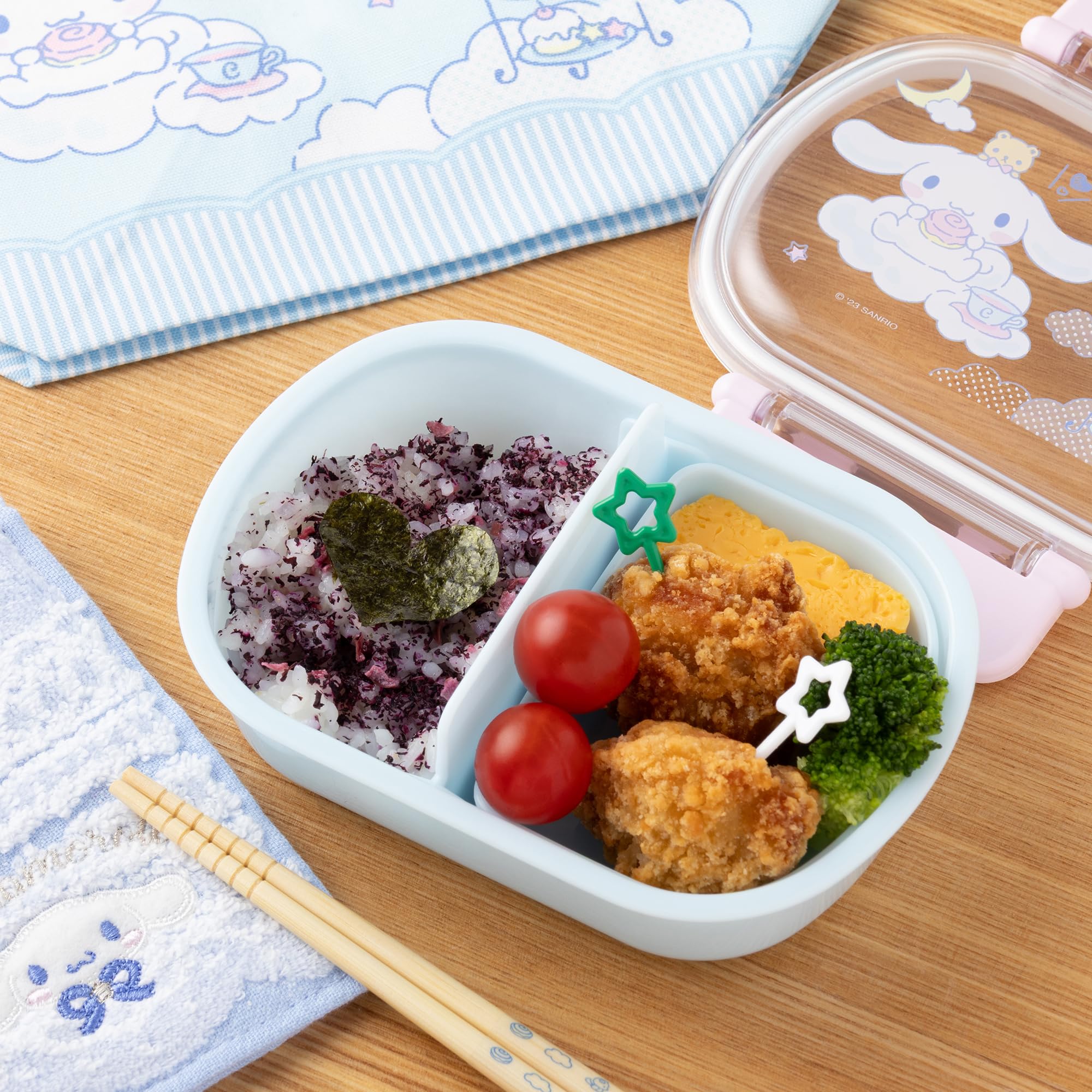 산리오 시나모롤 런치박스 014869 360ml 도시락통 이미지 5