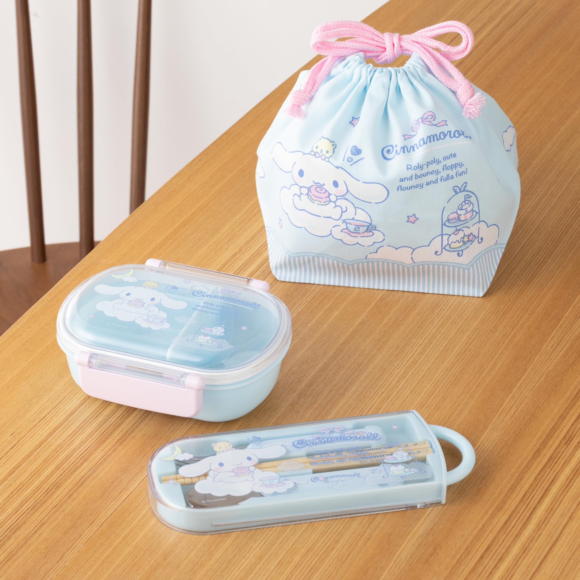 산리오 시나모롤 런치박스 014869 360ml 도시락통 이미지 7