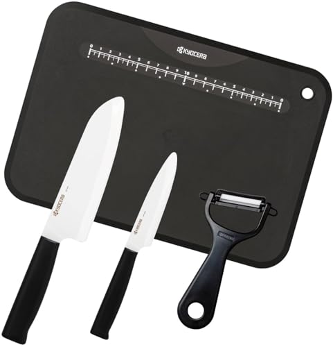 교세라 화이트 GF-CK461B-AZ 16cm 11cm 세라믹 칼 4종 세트