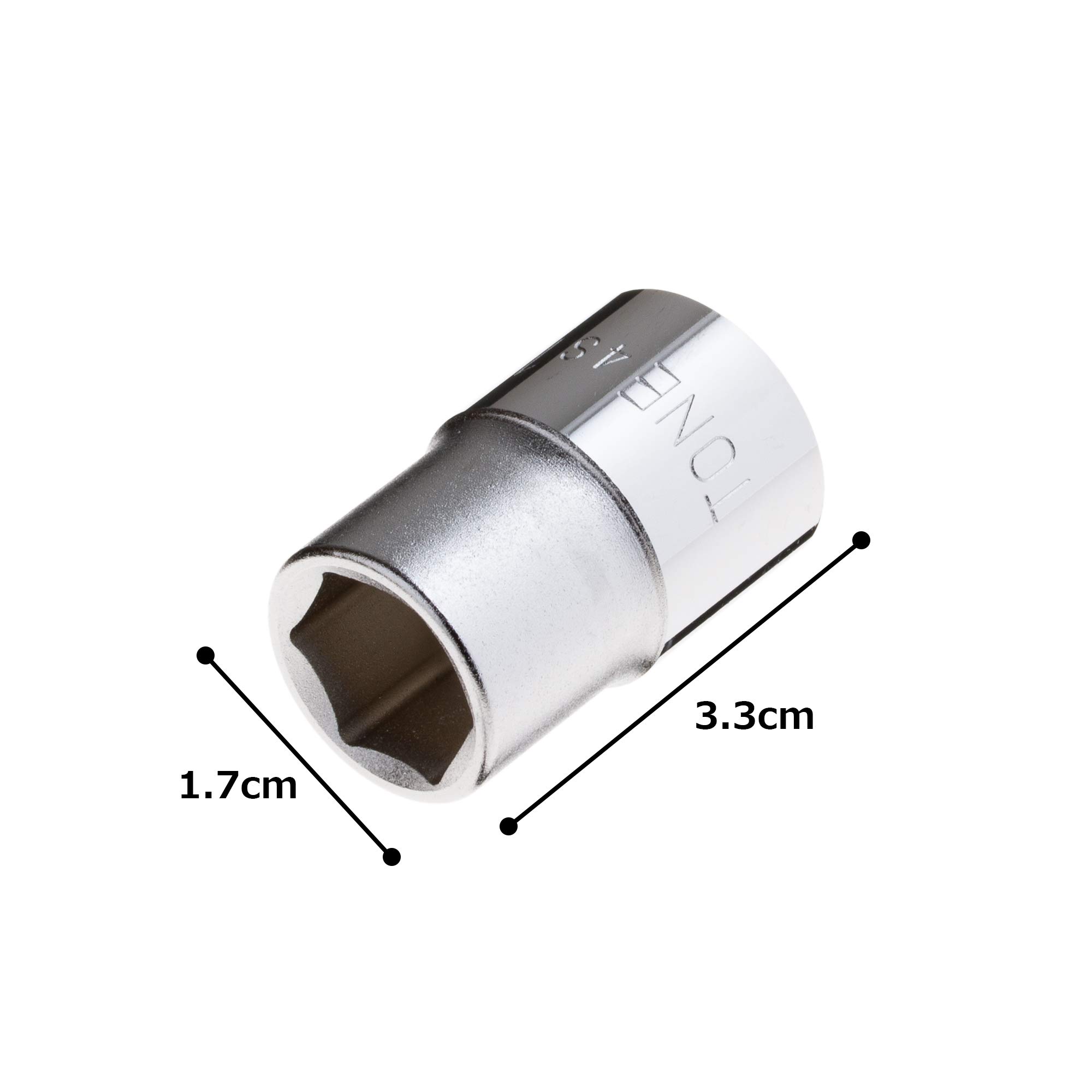 토네 HP4S-14 14mm 6각 소켓 12.7mm 이미지 3