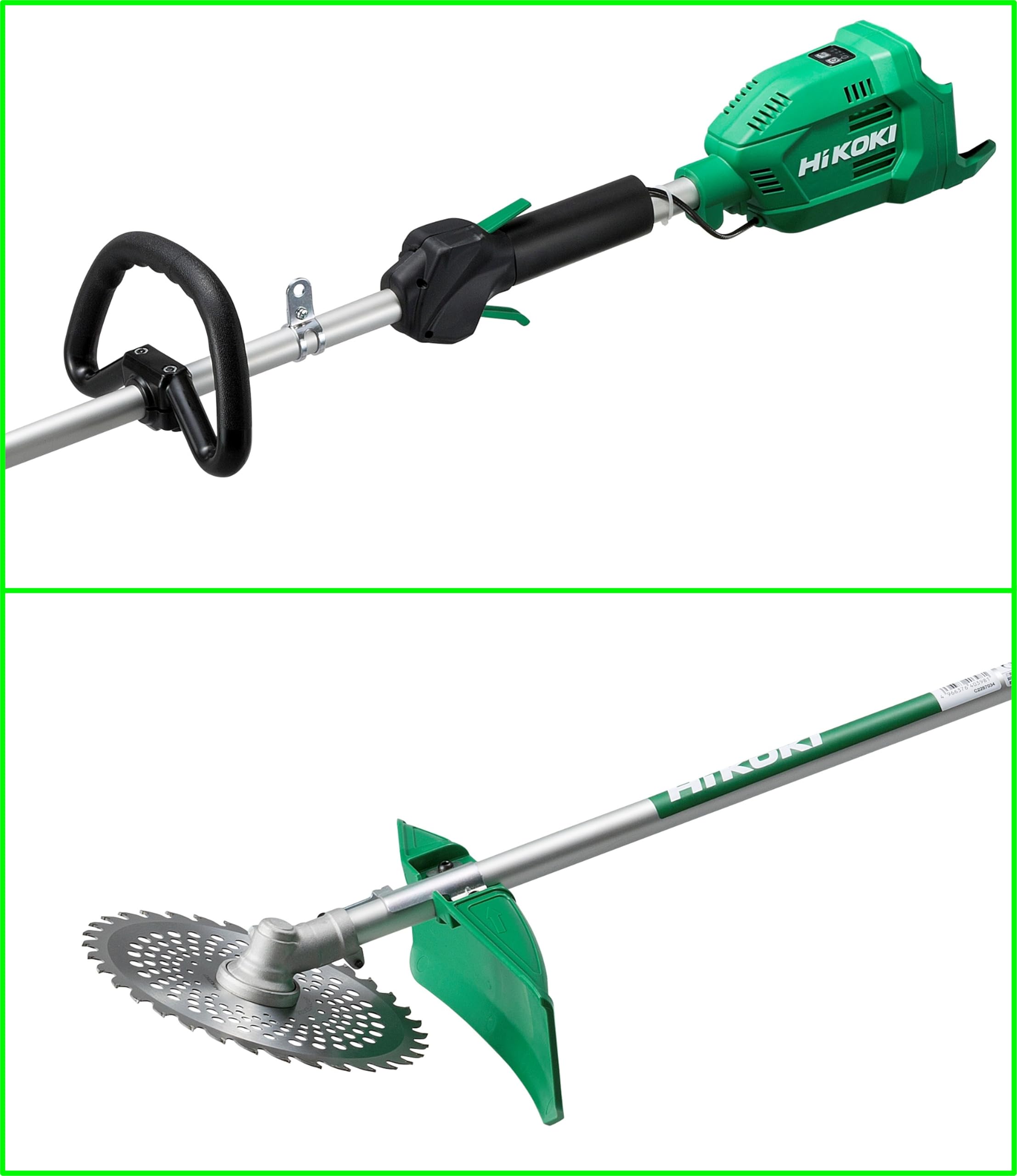 하이코키 CG18DA L JC 루프핸들 18V 230mm 충전 예초기 배터리 충전기 포함 이미지 10