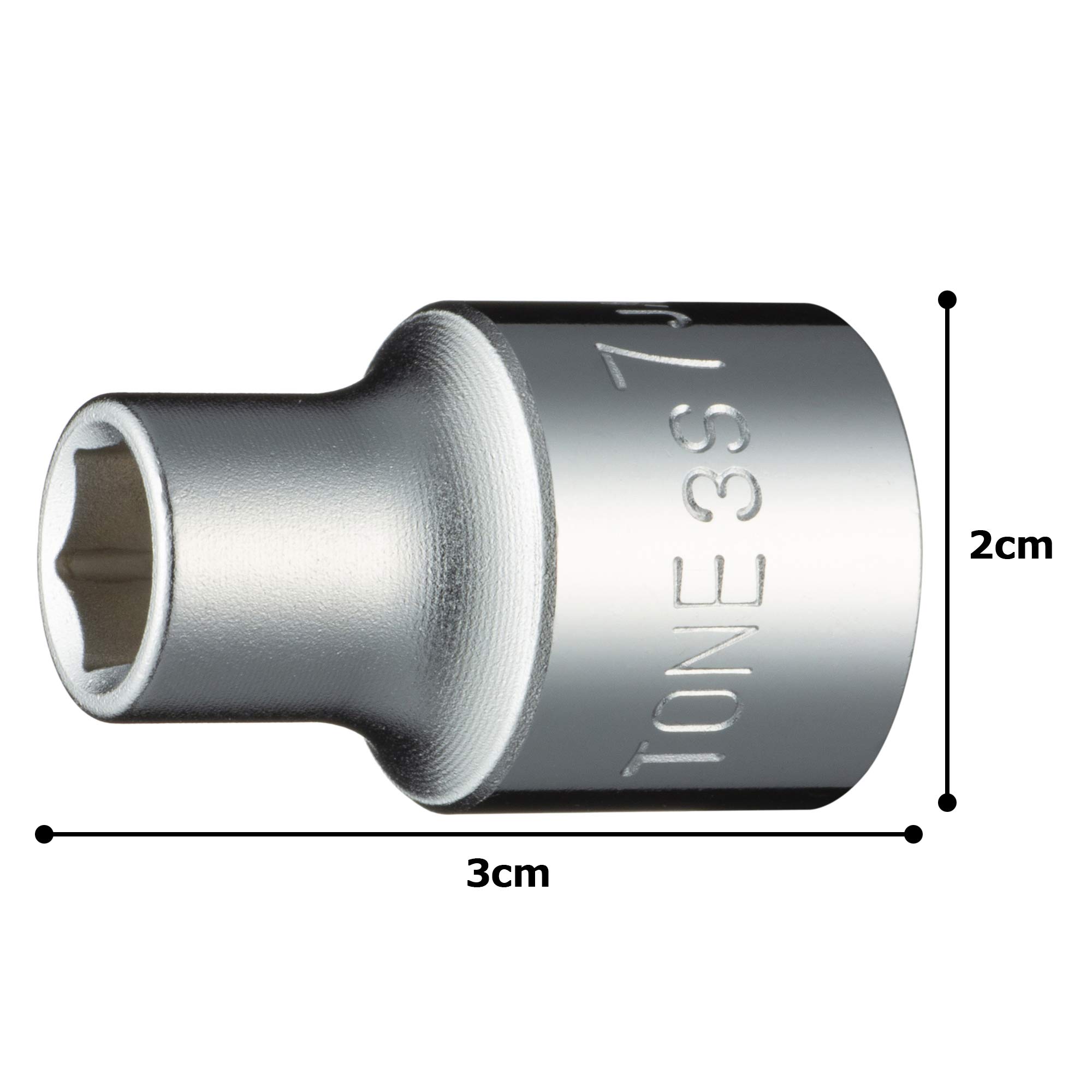 토네 HP3S-07 6각 소켓 7mm 이미지 5