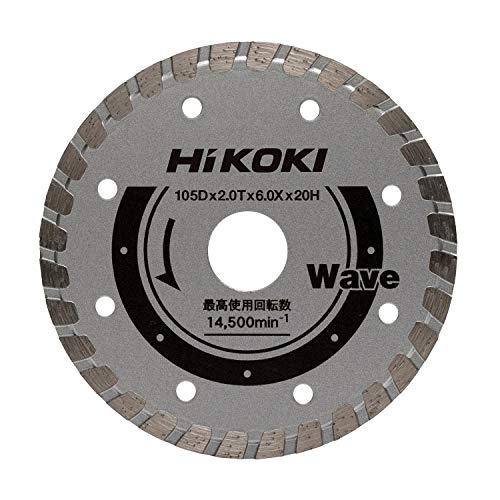 하이코키 물결형 105mm 00336868 다이아몬드커터 이미지 2