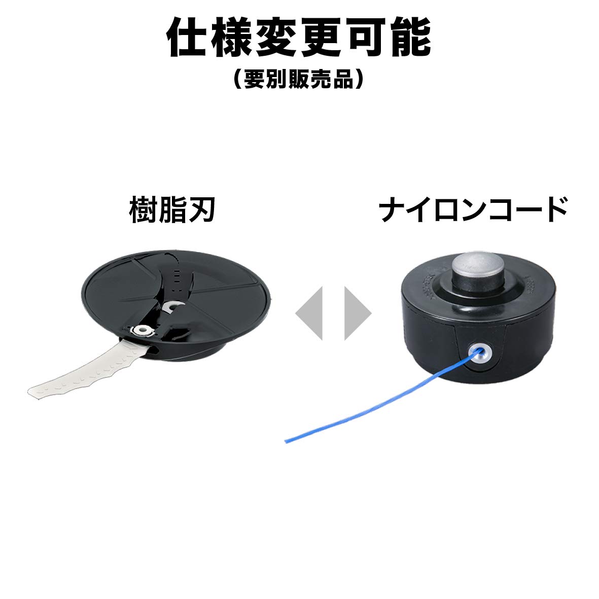 마키타 MUR100DSH 10.8V 230mm 충전식 예초기 루프핸들 세트 이미지 4