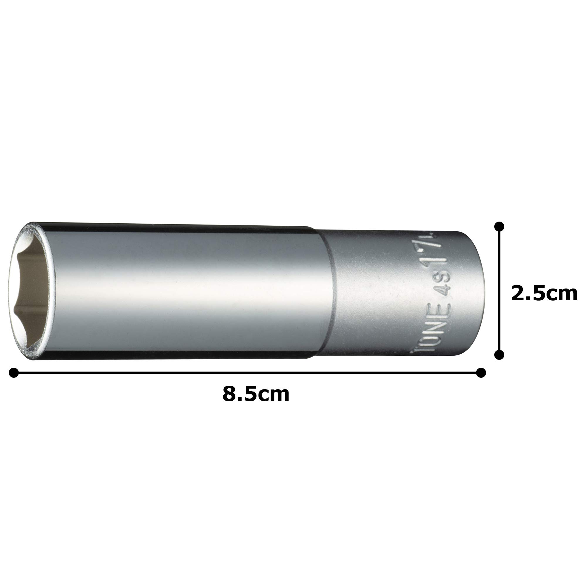 토네 HP4S-17L 17mm 12.7sq 6각 딥소켓 이미지 5