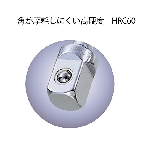 베셀 소켓 어댑터 A20BSQ2 1/4 6.35mm 이미지 5