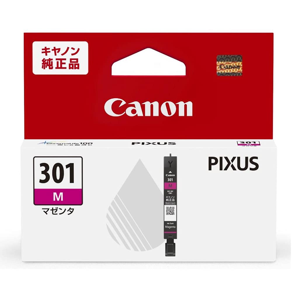 캐논 BCI-301M 마젠타 정품 잉크 카트리지 소용량 소