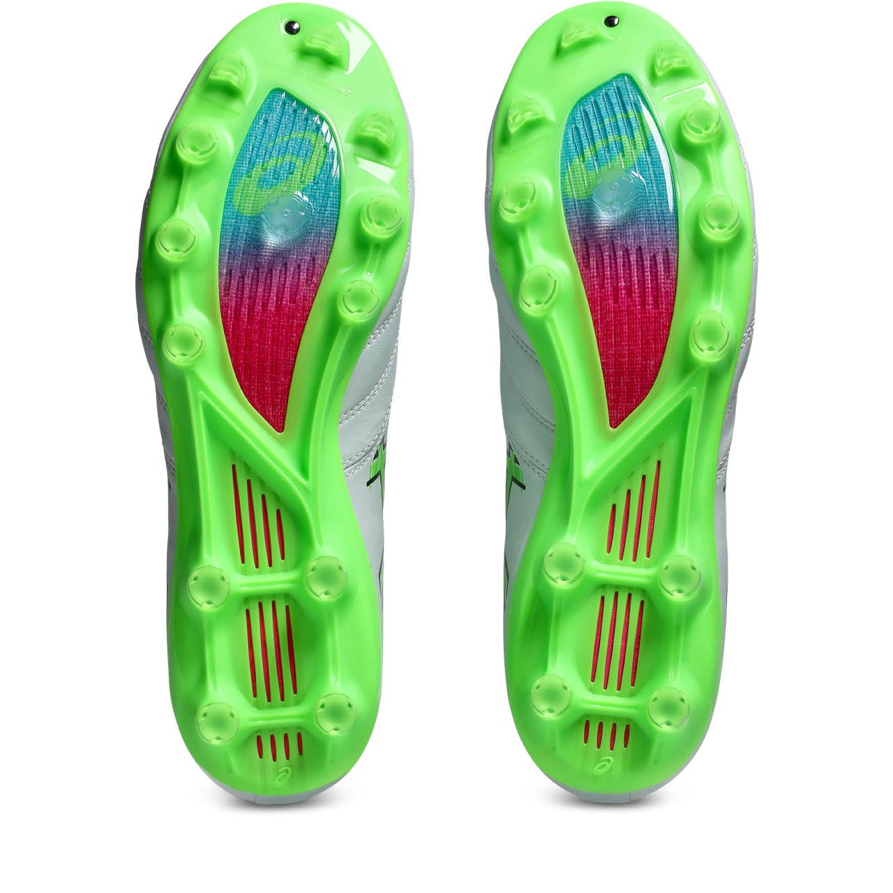 아식스 축구화 DS LIGHT X-FLY PRO 3 29.0 cm 2E 102(화이트/그린 게코) 이미지 7