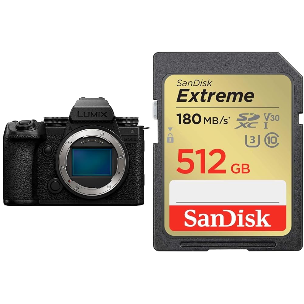 파나소닉 루믹스 DC-S5M2X 블랙 512GB 미러리스 카메라