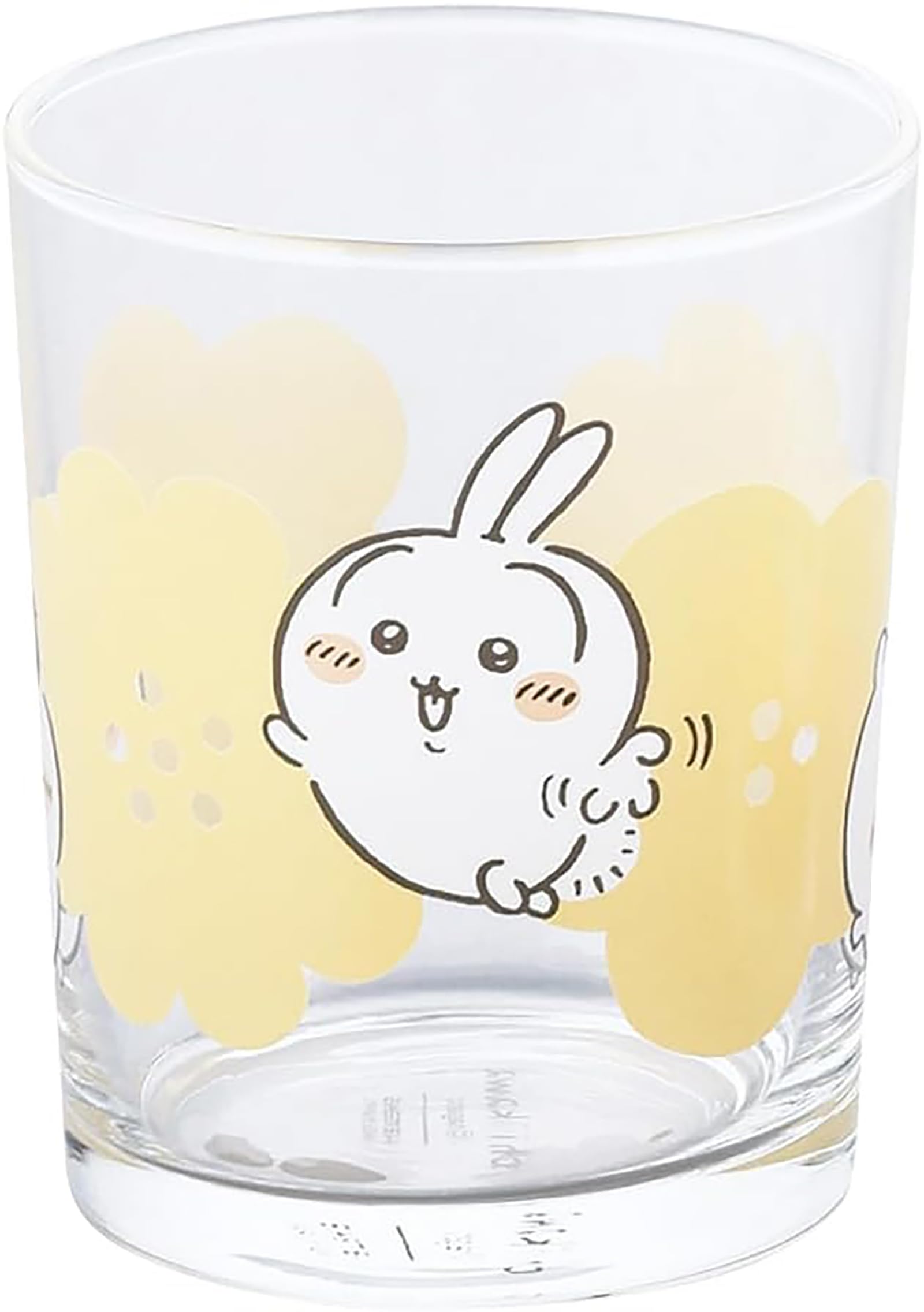 야마카 해피블라썸 치이카와 하치와레 우사기 CKW31-813 220ml 유리컵