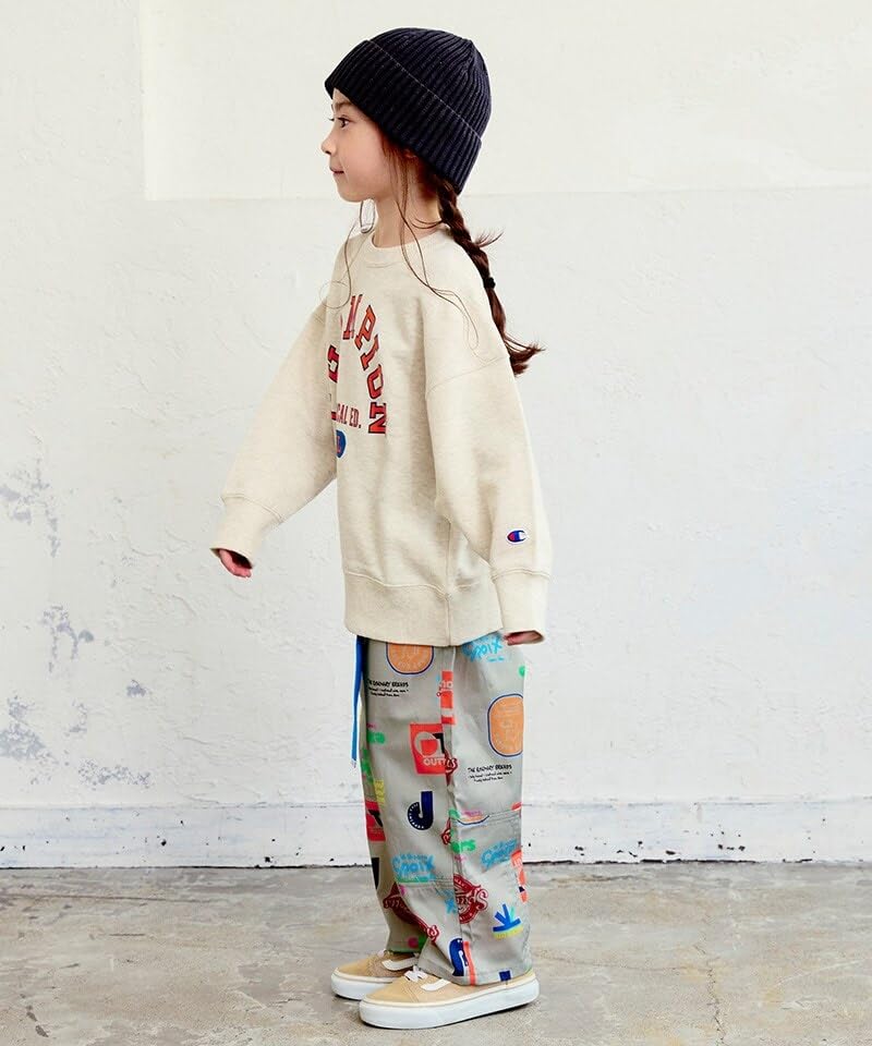 마키즈 오프화이트 트윌 패치워크 롱팬츠 오프화이트 M(110-120) 이미지 4