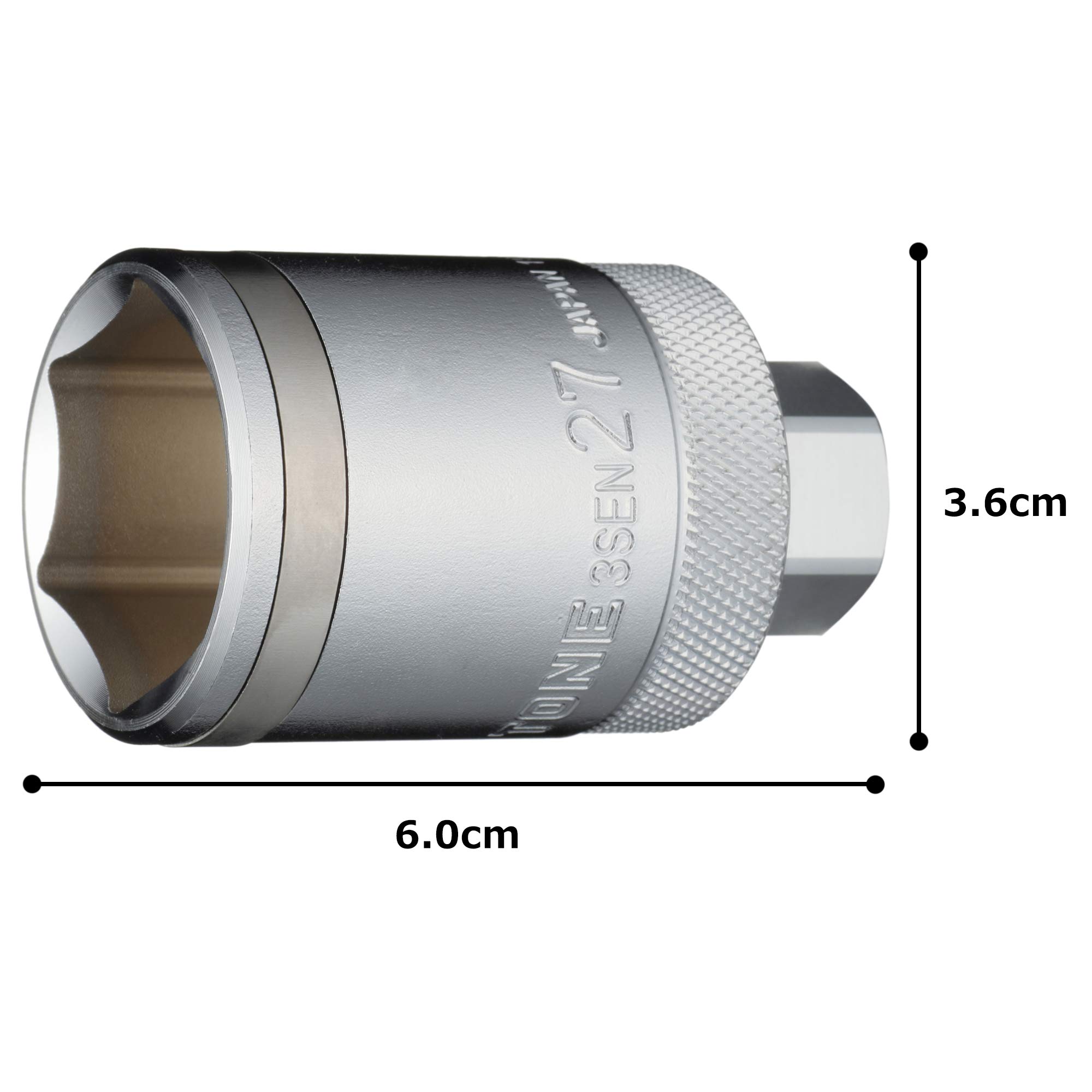 토네 3SEN-27 9.5mm 27mm 센서 소켓 6각 이미지 5