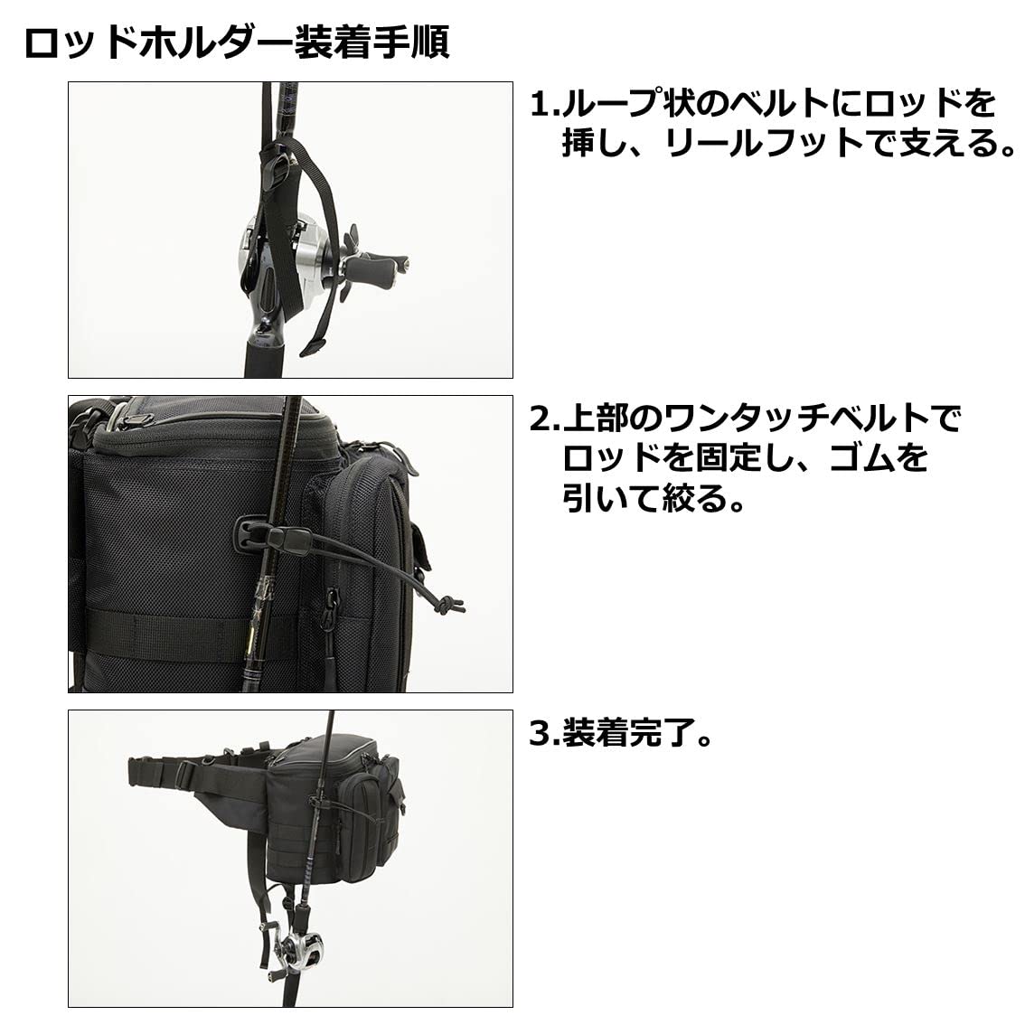 다이와 HG 힙백 그레이오렌지 08530742 낚시가방 이미지 6