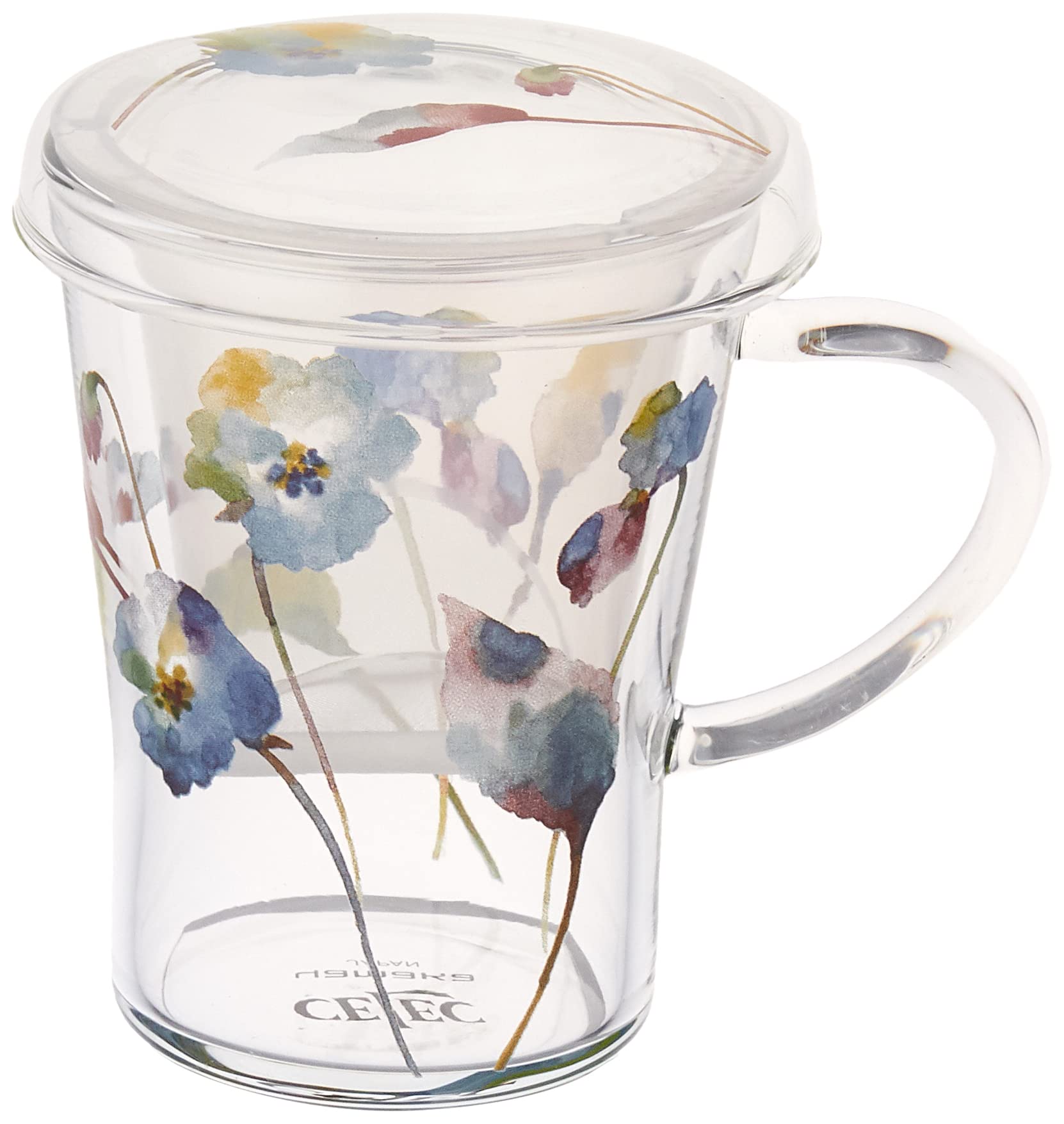 야마카 셀렉 차미엘 티메이트 팬지 CY12-GT57 300ml 내열유리 머그컵